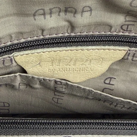 Anna By Anuschka Handbag Hand Painted Toucan Bird Floral Berries Boho - Picture 13 of 16